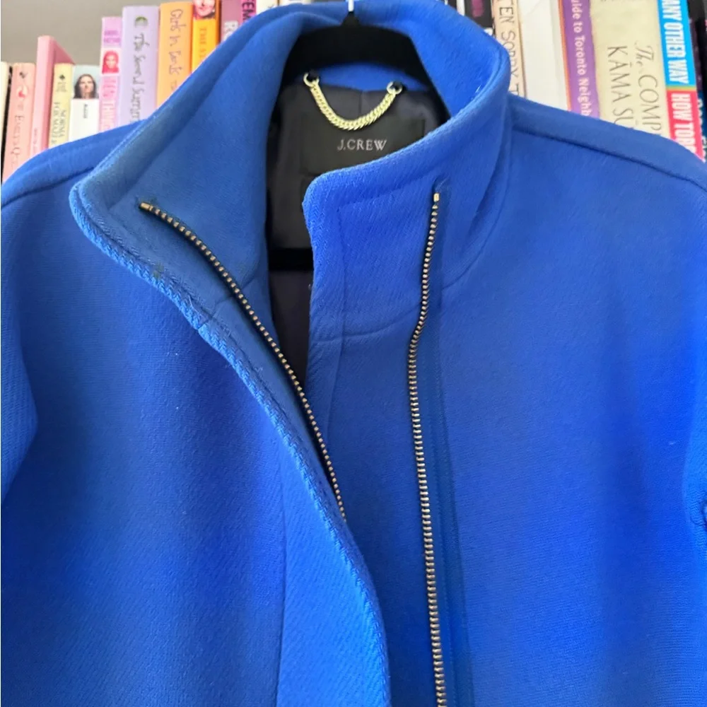 J.CREW STADIUM-CLOTH COCOON COAT, B2770 - Picture 3 of 7